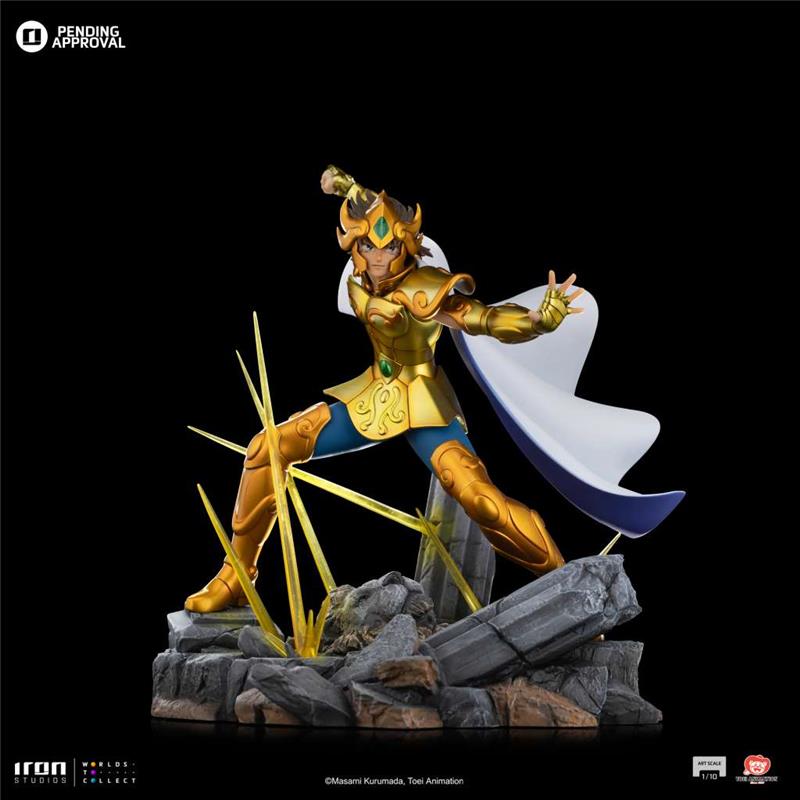 1/10 IRON STUDIOS - SAINT SEIYA LEO AIOLIA