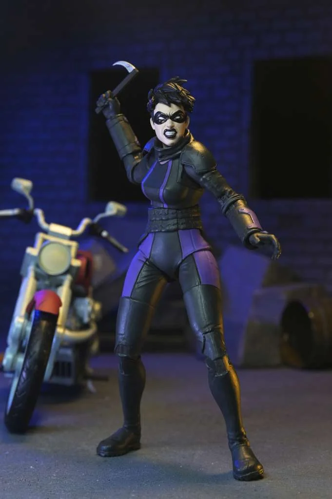 NECA - TMNT LAST RONIN CASEY MARIE WITH MOTORCYCLE
