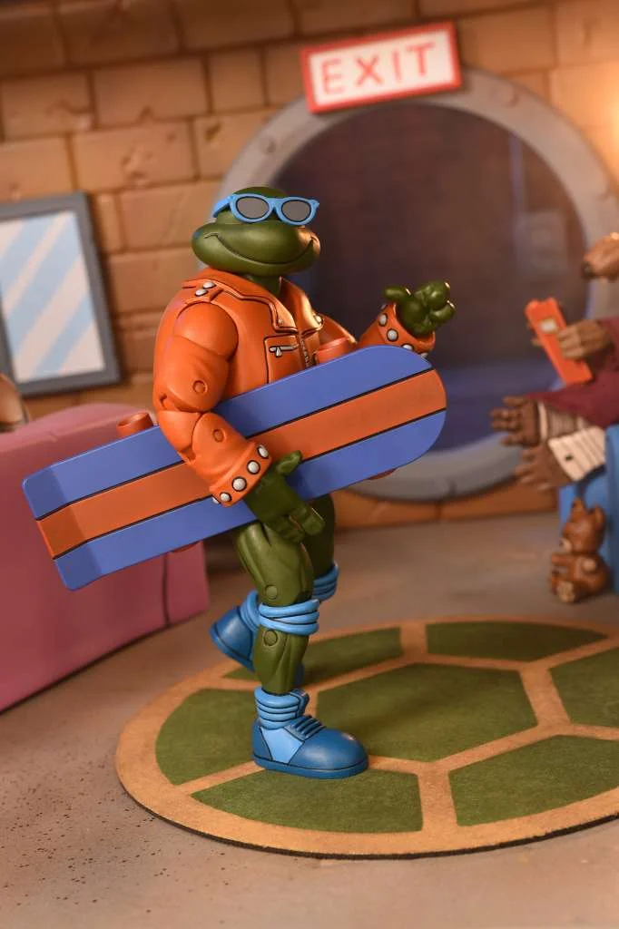 NECA - TMNT CARTOON PUNK LEO & PUNK RAPH 2PACK