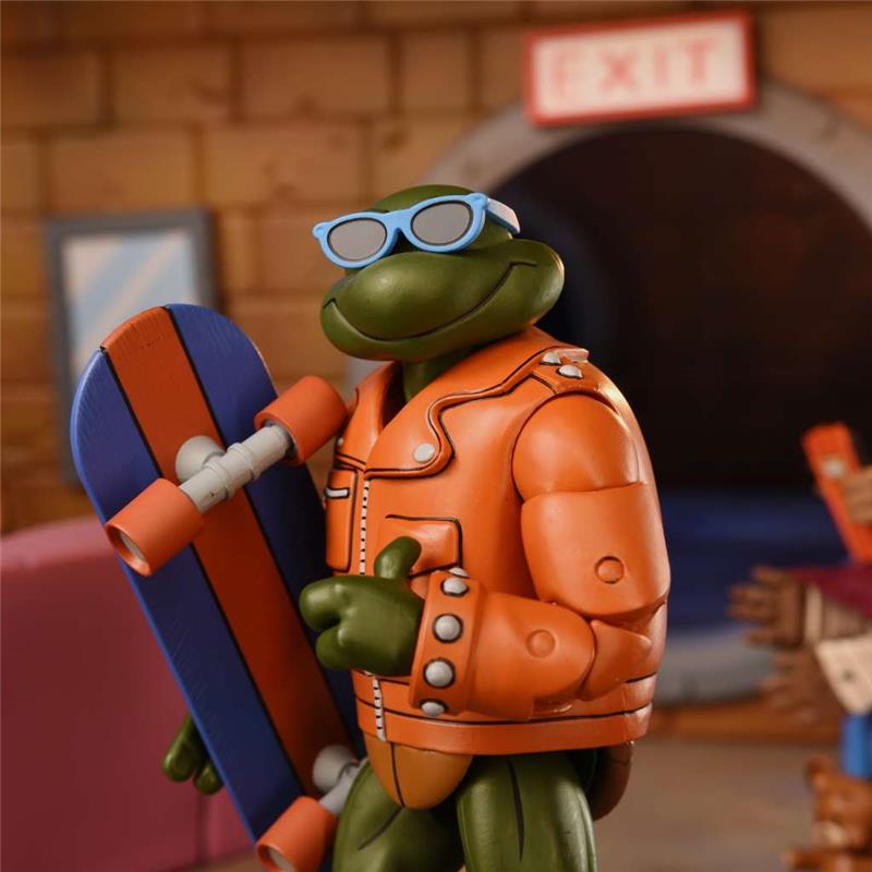 NECA - TMNT CARTOON PUNK LEO & PUNK RAPH 2PACK