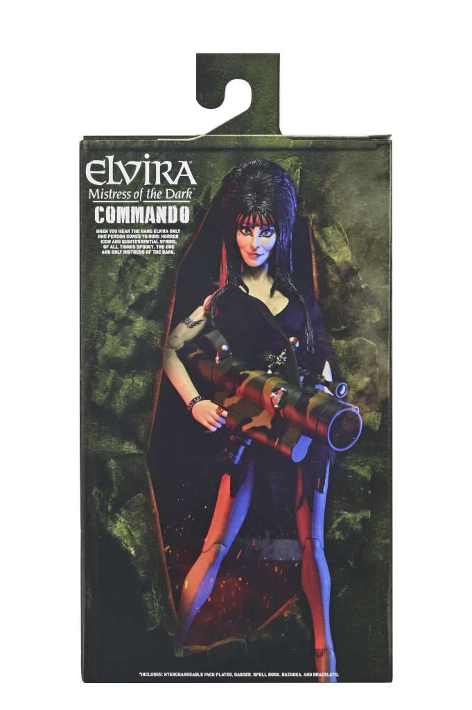 NECA - ELVIRA COMMANDO ELVIRA CLOTHED
