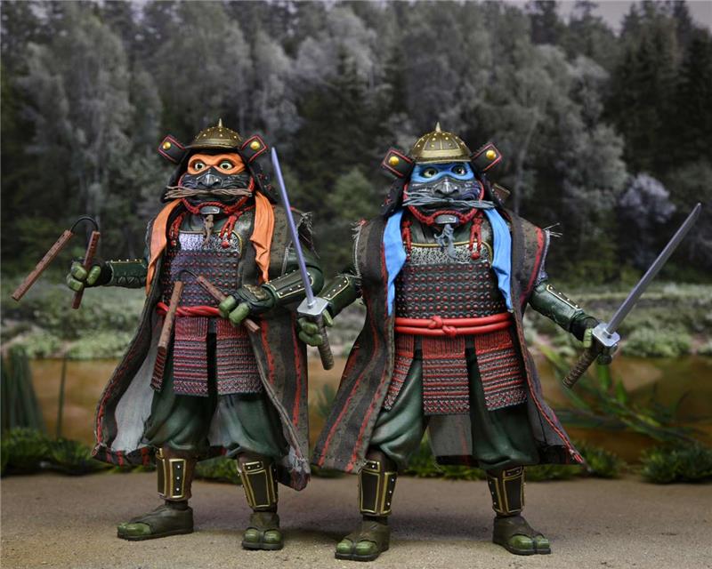 NECA - TMNT MOVIE 3 LEO & MICHELANGEL 2-PACK