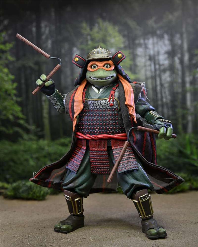 NECA - TMNT MOVIE 3 LEO & MICHELANGEL 2-PACK