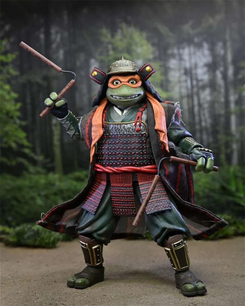 NECA - TMNT MOVIE 3 LEO & MICHELANGEL 2-PACK