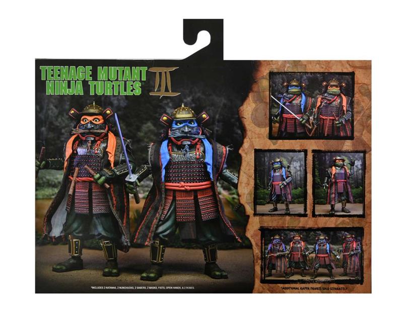 NECA - TMNT MOVIE 3 LEO & MICHELANGEL 2-PACK