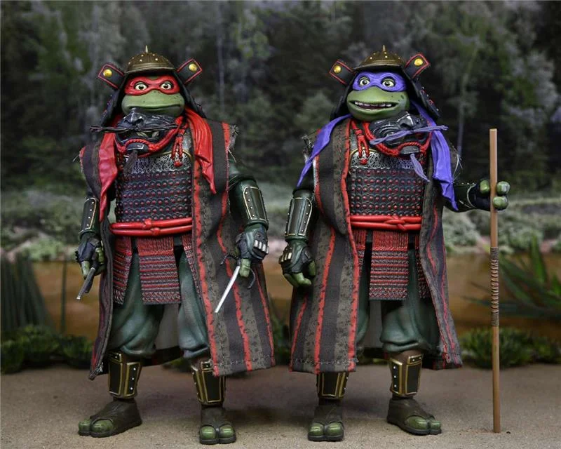 NECA - TMNT MOVIE3 DONATELLO & RAPHAEL 2PACK
