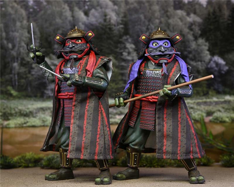 NECA - TMNT MOVIE3 DONATELLO & RAPHAEL 2PACK