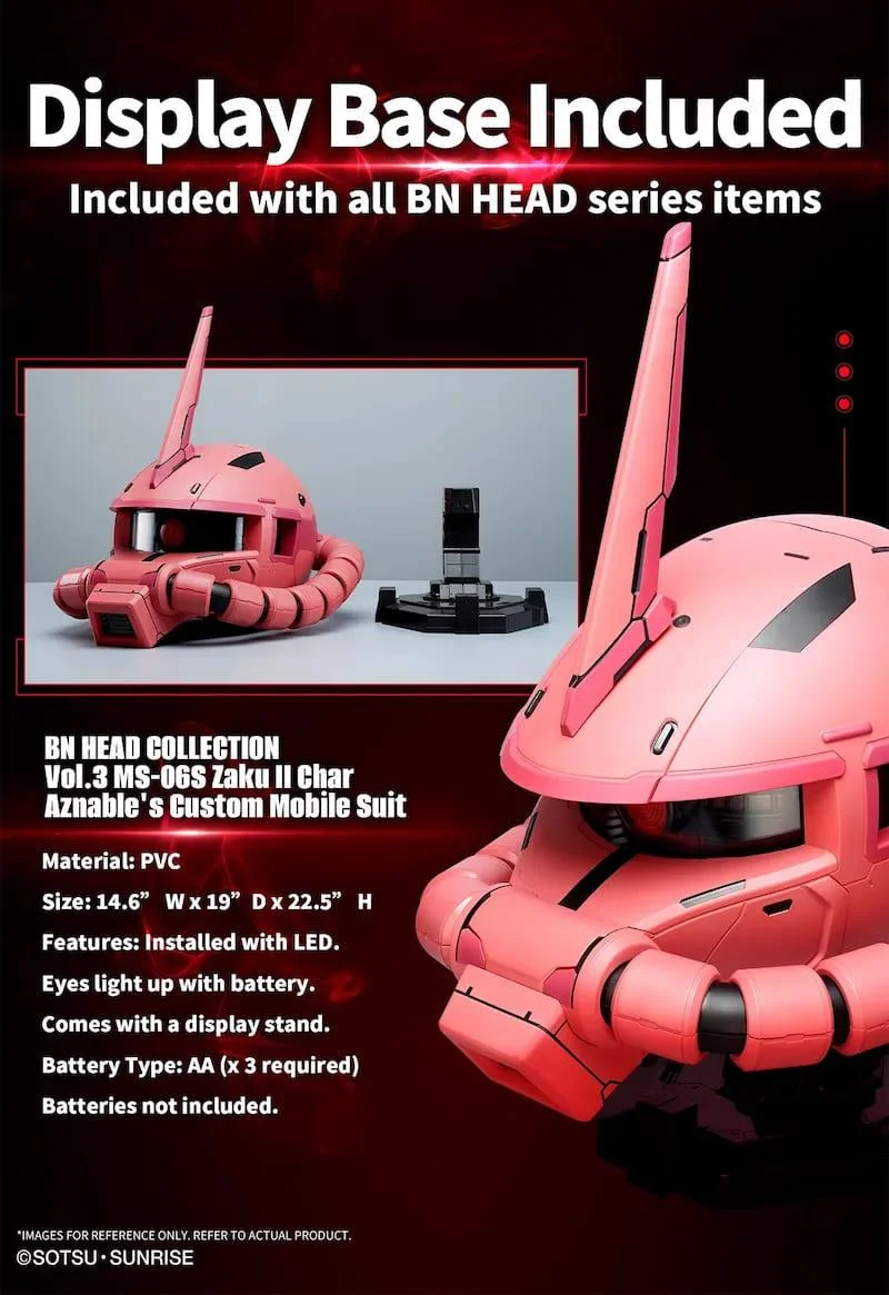 BN-HEAD COLLECTION VOL3 MS-06S ZAKU II