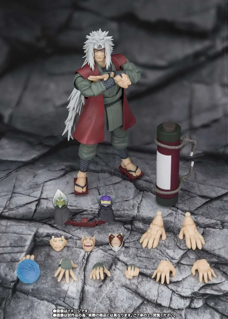 S.H.FIGUARTS - NARUTO JIRAIYA HIDDEN LEAF SAGE MODE
