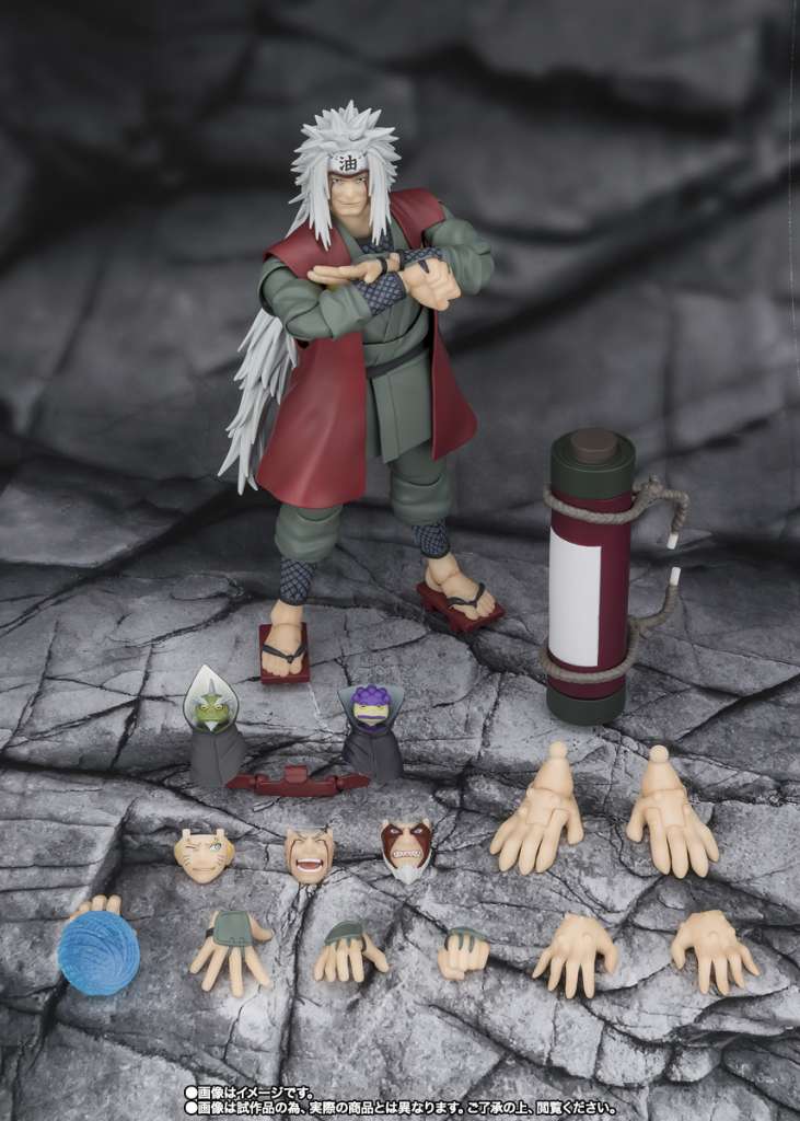 S.H.FIGUARTS - NARUTO JIRAIYA HIDDEN LEAF SAGE MODE