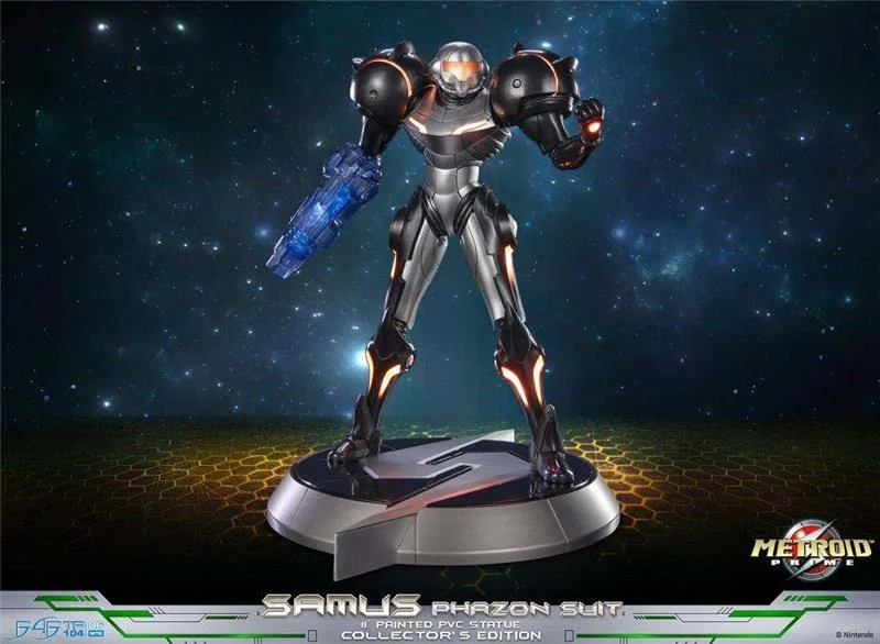 METROID PRIME SAMUS PHAZON SUIT COLLECTOR ED STATUE