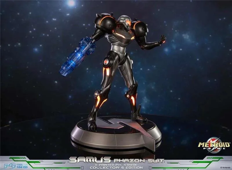 METROID PRIME SAMUS PHAZON SUIT COLLECTOR ED STATUE