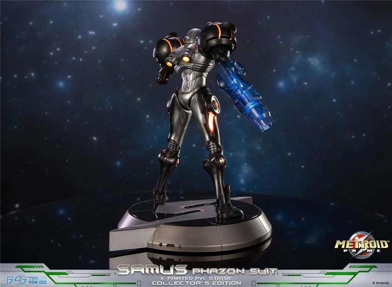 METROID PRIME SAMUS PHAZON SUIT COLLECTOR ED STATUE