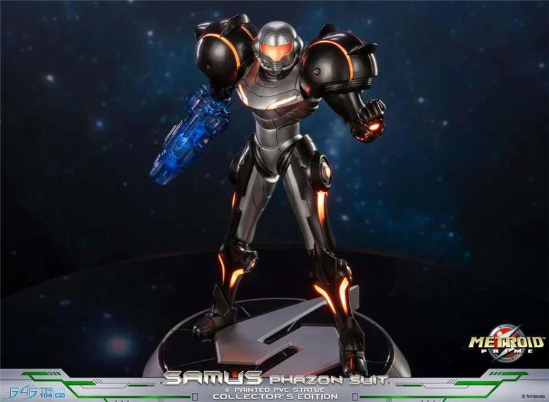 METROID PRIME SAMUS PHAZON SUIT COLLECTOR ED STATUE