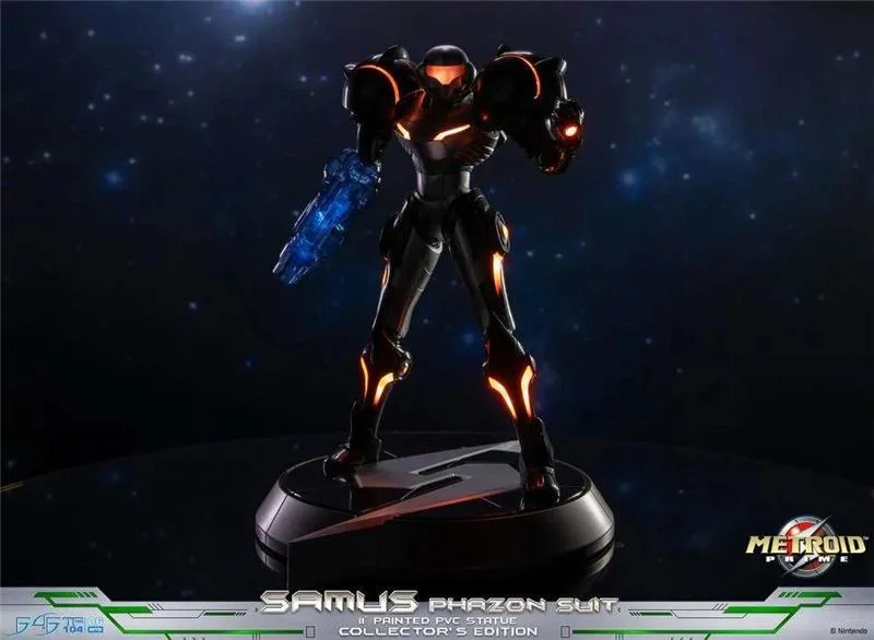 METROID PRIME SAMUS PHAZON SUIT COLLECTOR ED STATUE