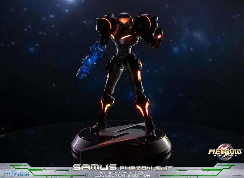 METROID PRIME SAMUS PHAZON SUIT COLLECTOR ED STATUE