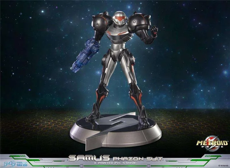 METROID PRIME SAMUS PHAZON SUIT STATUE