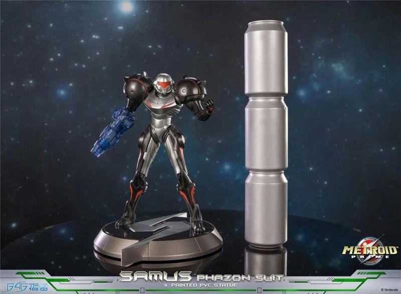 METROID PRIME SAMUS PHAZON SUIT STATUE
