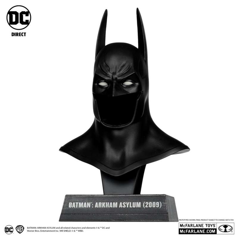 DC DIRECT BATMAN 1:3 COWL PROP REPLICA ARKHAM ASYLUM