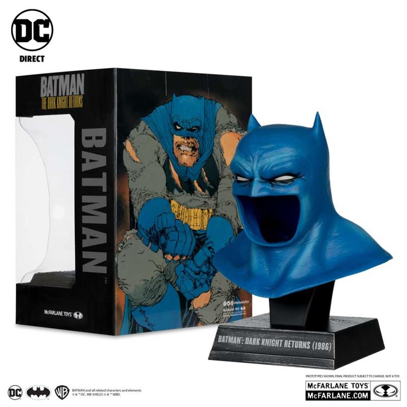 DC DIRECT BATMAN 1:3 COWL PROP REPLICA DARK KNIGHT RETURNS