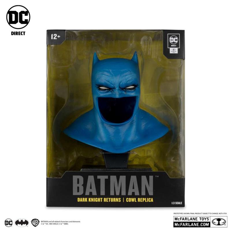 DC DIRECT BATMAN 1:3 COWL PROP REPLICA DARK KNIGHT RETURNS