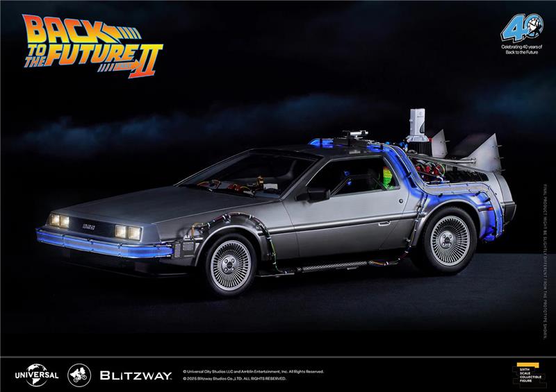 1/6 BTTF PART 2 DELOREAN