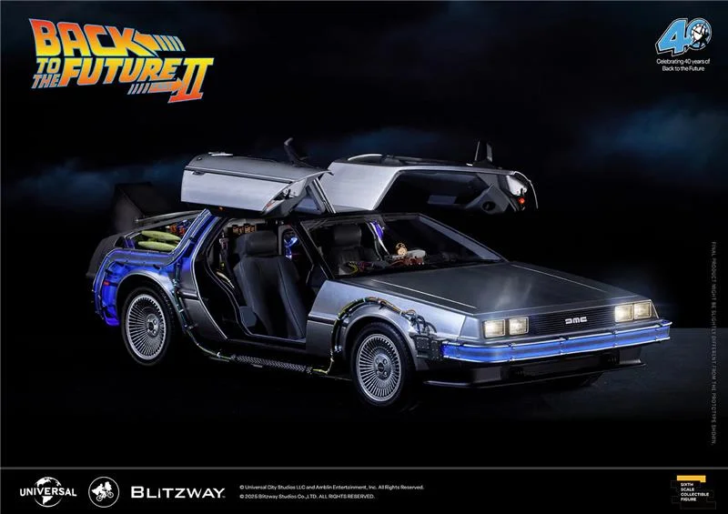 1/6 BTTF PART 2 DELOREAN