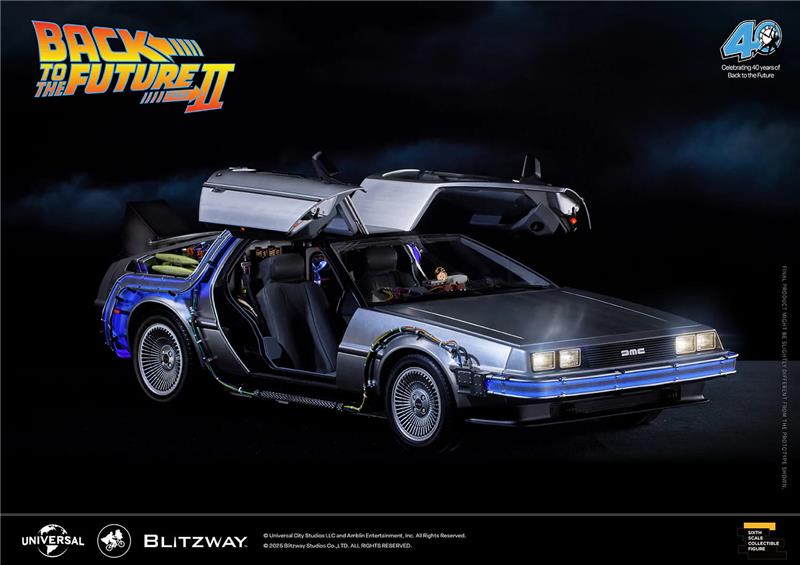 1/6 BTTF PART 2 DELOREAN