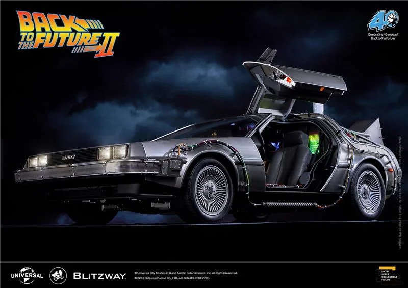 1/6 BTTF PART 2 DELOREAN