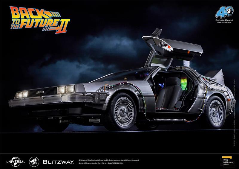 1/6 BTTF PART 2 DELOREAN