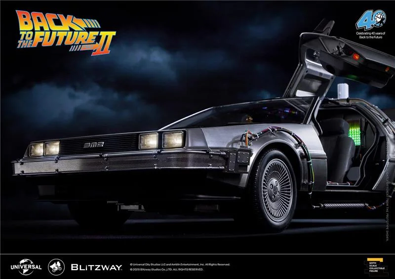 1/6 BTTF PART 2 DELOREAN