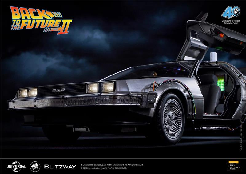 1/6 BTTF PART 2 DELOREAN