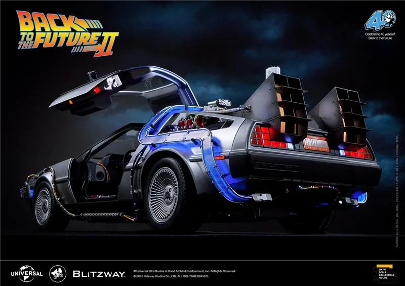 1/6 BTTF PART 2 DELOREAN
