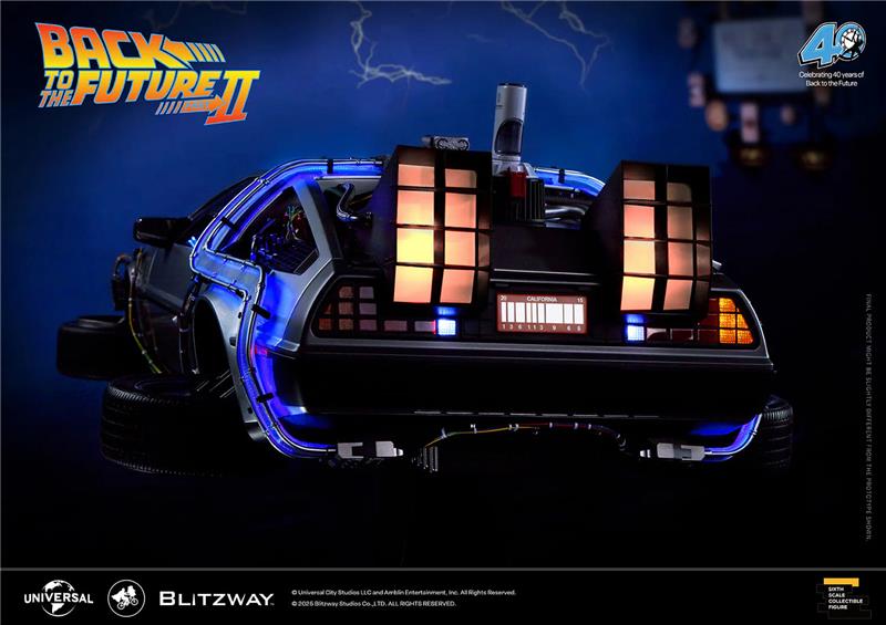 1/6 BTTF PART 2 DELOREAN