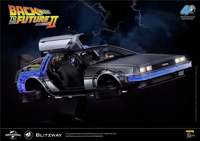 1/6 BTTF PART 2 DELOREAN