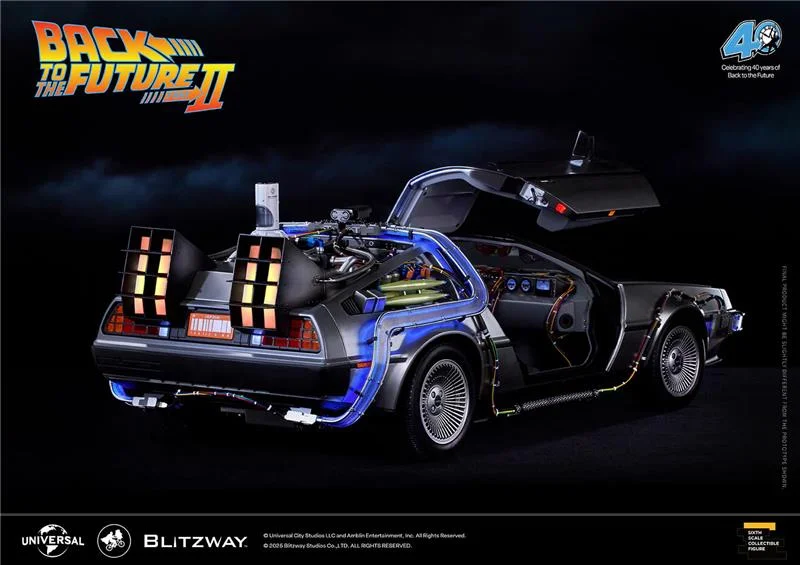1/6 BTTF PART 2 DELOREAN