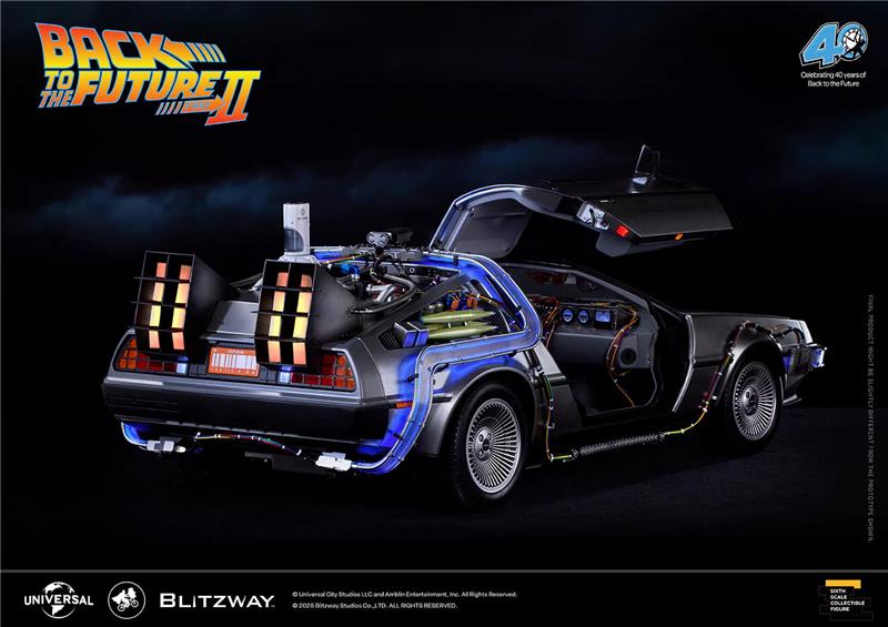 1/6 BTTF PART 2 DELOREAN