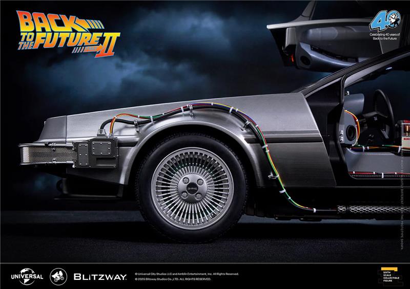 1/6 BTTF PART 2 DELOREAN