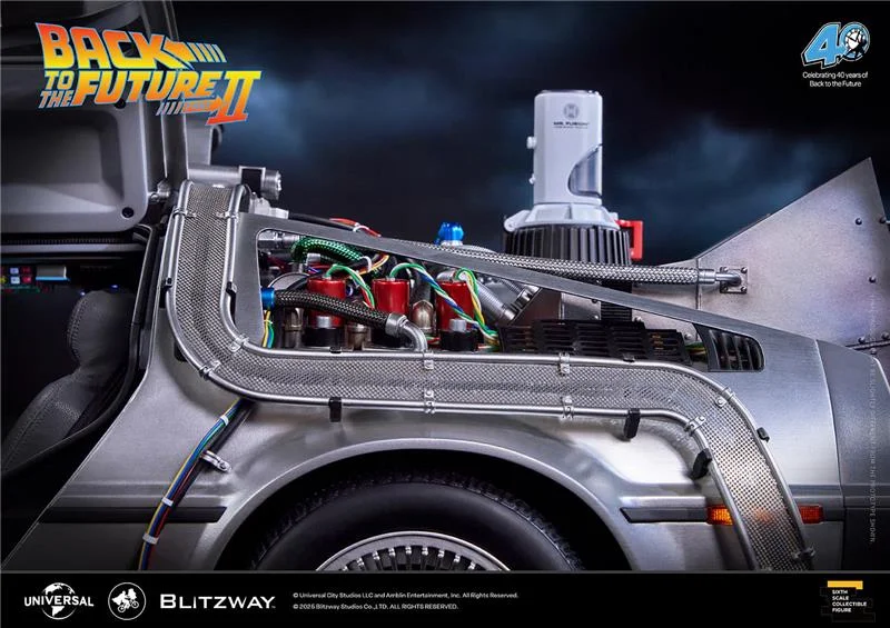 1/6 BTTF PART 2 DELOREAN