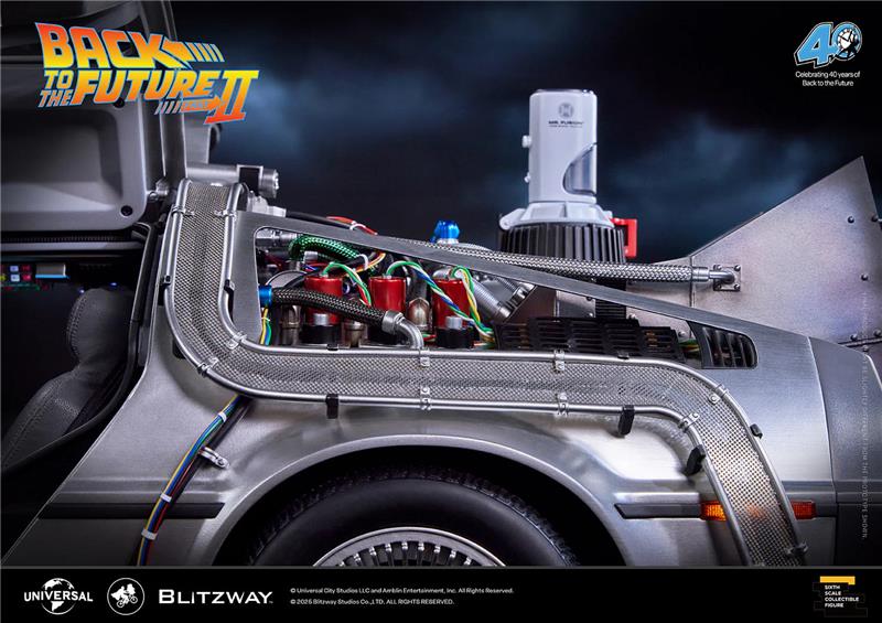 1/6 BTTF PART 2 DELOREAN