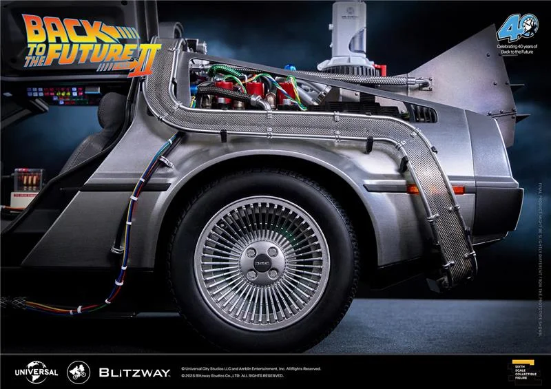 1/6 BTTF PART 2 DELOREAN
