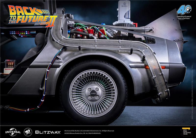 1/6 BTTF PART 2 DELOREAN