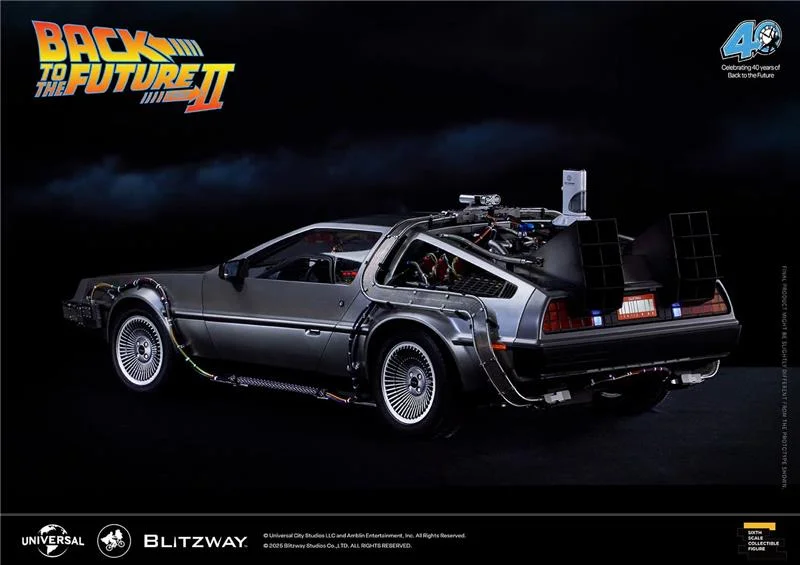 1/6 BTTF PART 2 DELOREAN
