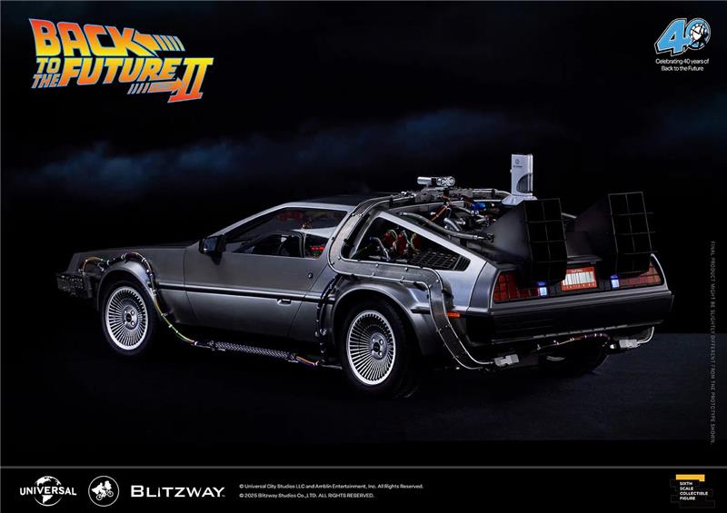 1/6 BTTF PART 2 DELOREAN