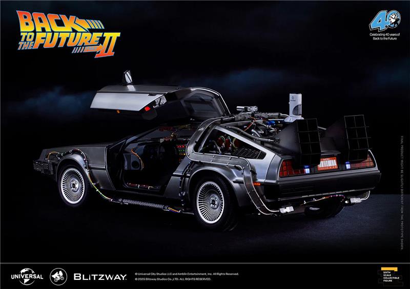 1/6 BTTF PART 2 DELOREAN