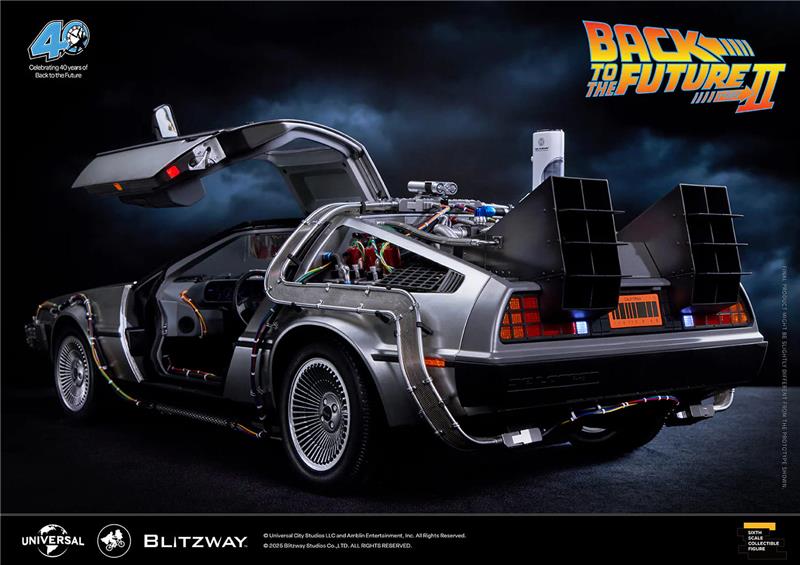 1/6 BTTF PART 2 DELOREAN