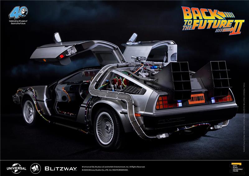 1/6 BTTF PART 2 DELOREAN