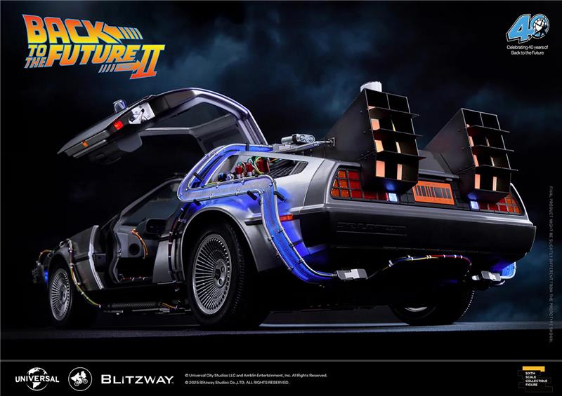 1/6 BTTF PART 2 DELOREAN