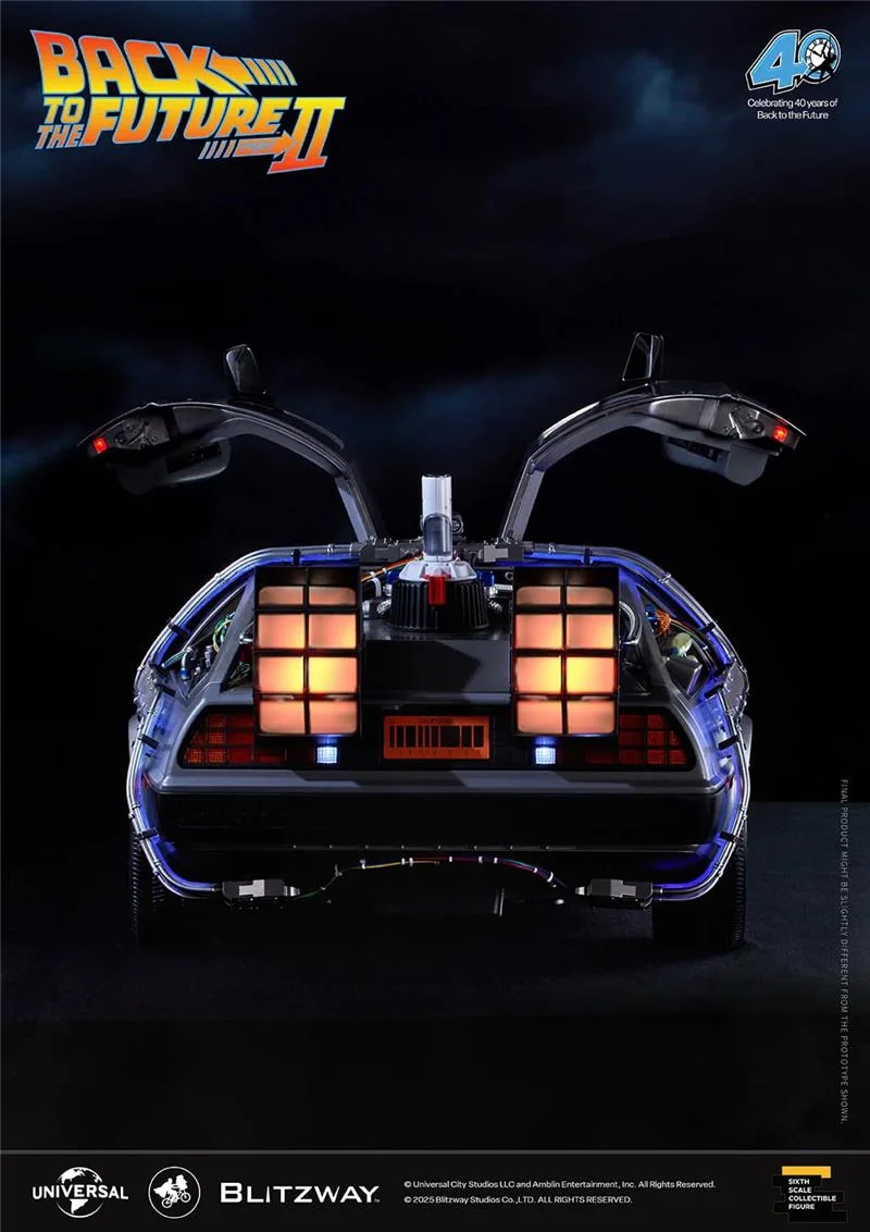 1/6 BTTF PART 2 DELOREAN