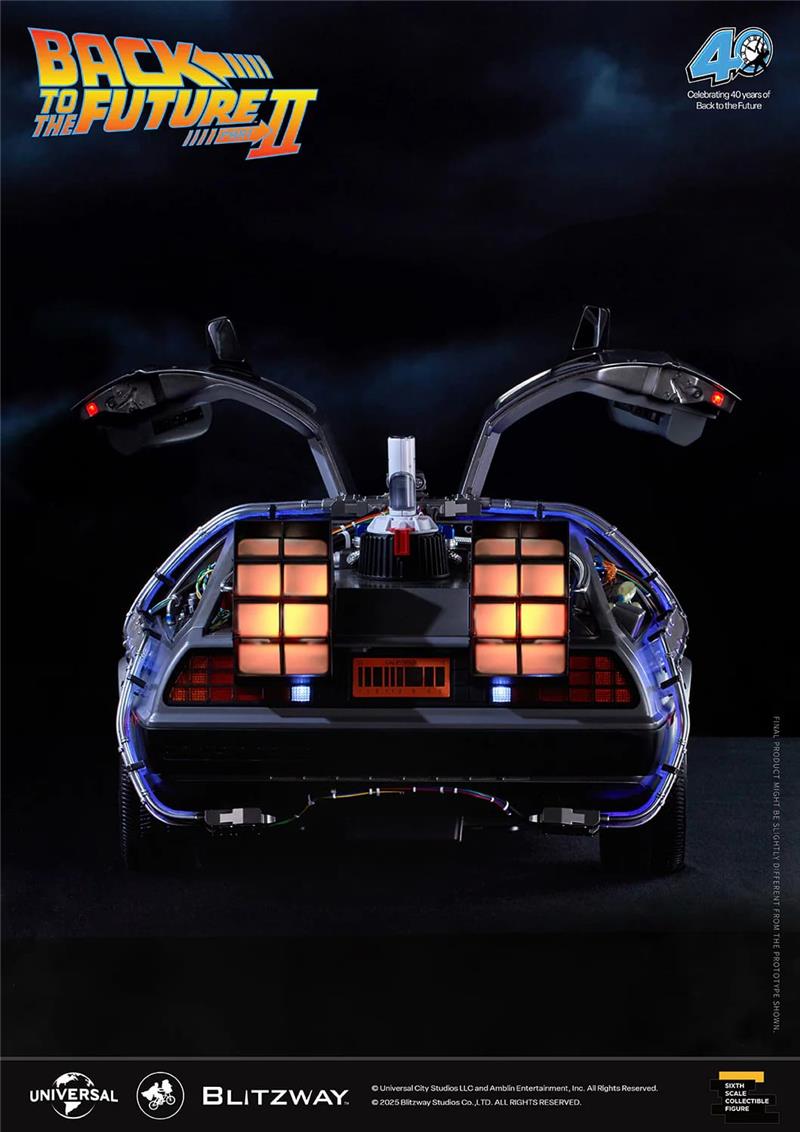 1/6 BTTF PART 2 DELOREAN